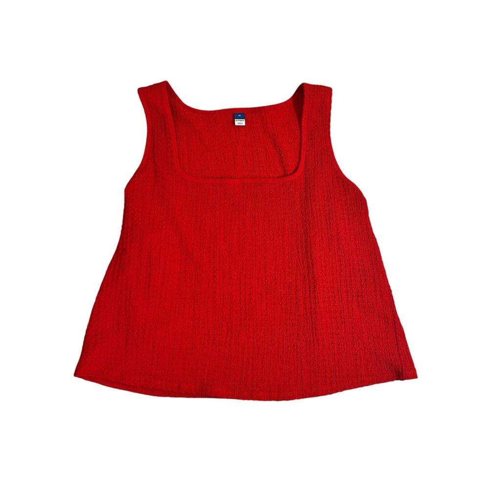 Old Navy Bright Red Tank Top Plus Size 3x